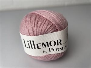 Lillemor by Permin 100% økologisk merinould - rosa